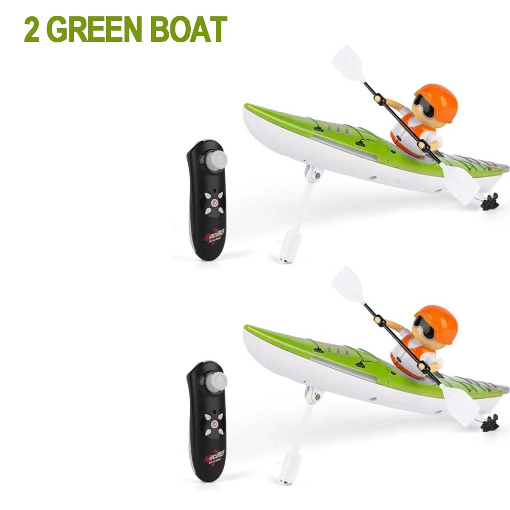 2,4g rc Boots rennen Paddeln Wasser Rudern Kajak Lichter Fahren Dual-Mode wasse