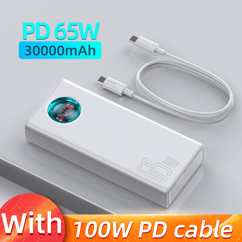 Miniaturbild: Baseus 65W 30000mAh PD Quick Charge Power Bank