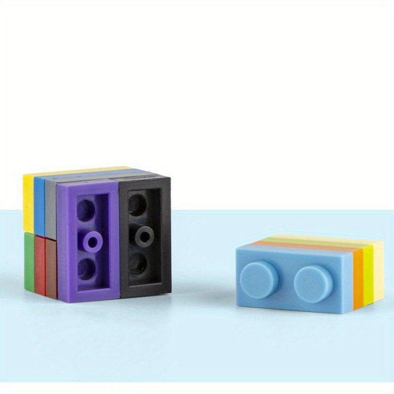Miniaturbild: 1x2 Dots 100PCS Color Educational Creative compatible 3023 Size MOC Building Bl