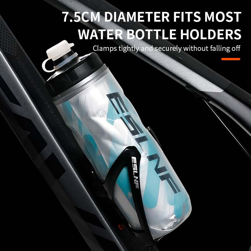 Miniaturbild: Eslnf Fahrrad wasser flasche 600ml leichte Bergflasche pp5 hitze-und eis geschü