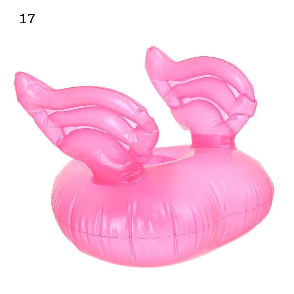 Thumbnail: 1PC Inflatable Float Cup Pad Swimming Pool Drink Cup Stand Holder Cute Drink Po