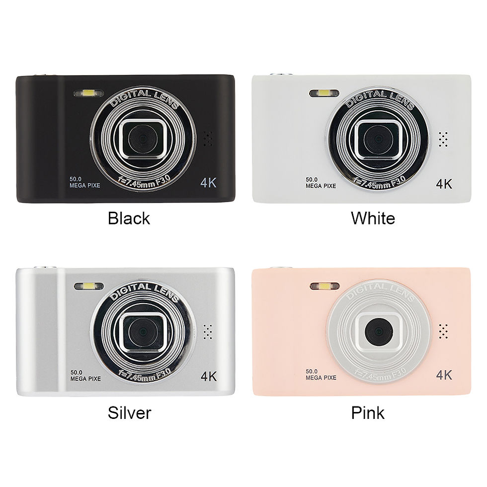 Thumbnail: 4k Digital kamera 2,4 Zoll ips Bildschirm Campus Selfie Mini Retro-Kamera mit T