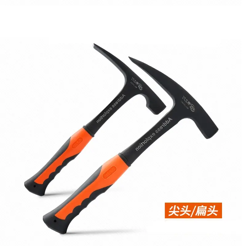 Thumbnail: Rock Pick geologische Hammer Mine Exploration und Vermessung spitzen multifunkt