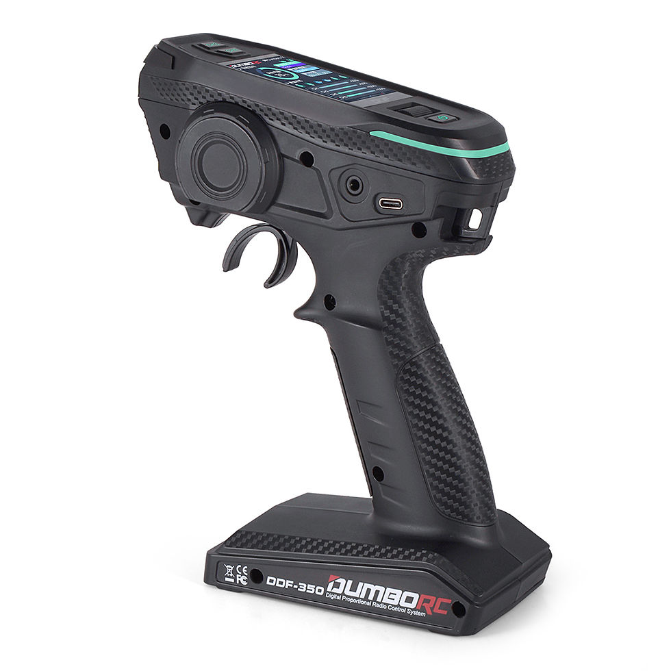 Thumbnail: Dumborc DDF-350 sender mit empfänger 2,4g 10ch digital radio fernbedienung für 