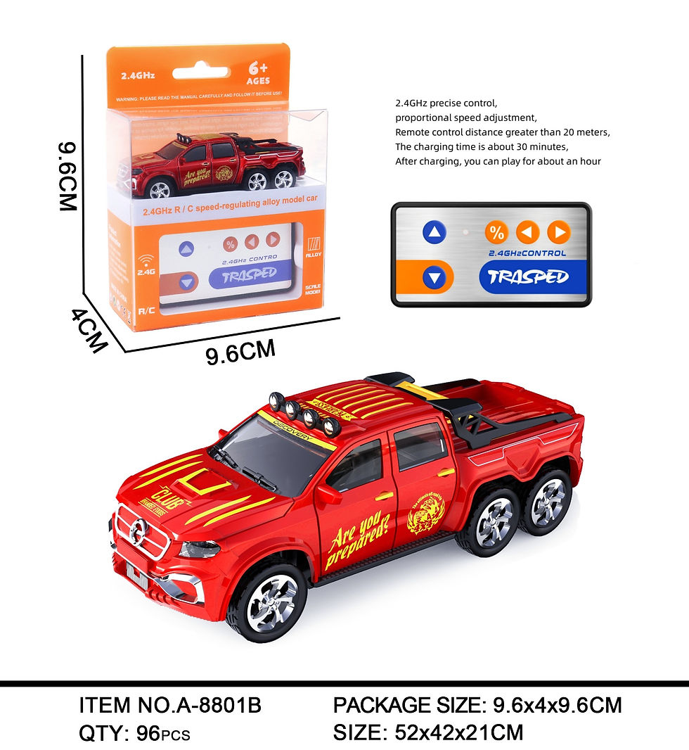 Thumbnail: Eboyu mini rc auto 2,4 ghz 1:64 einstellbare geschwindigkeit mini legierung off