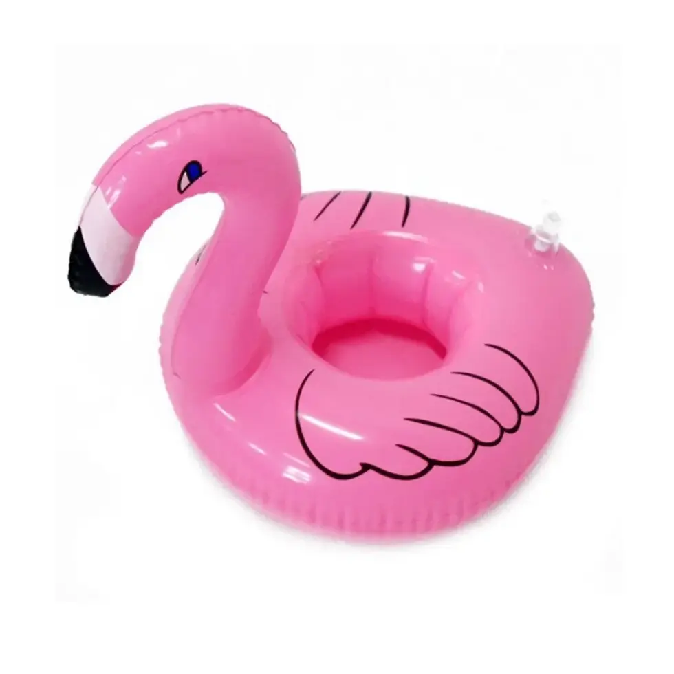 Miniaturbild: Bathing Pool Swim Bath Toy Mini Inflatable Drink Cup Holder Flamingo Drink Hold