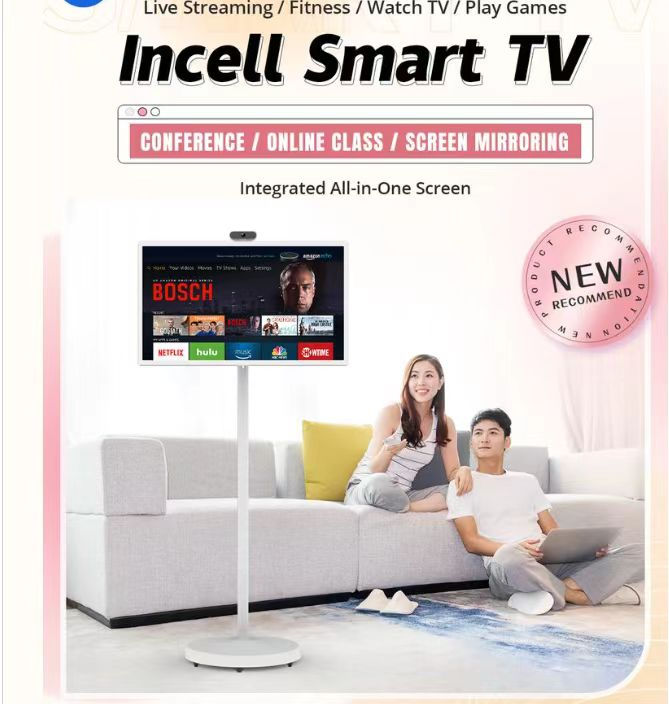 Miniaturbild: Stanbyme TV LCD-Monitor 21.5 "27" 32 "Touchscreen beweglicher wiederauf ladbare
