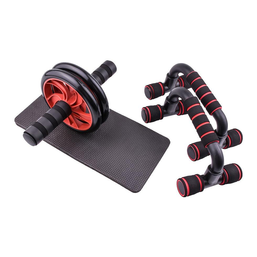 Thumbnail: Neue Ab Roller & Jump Seil Keine Lärm Bauch Rad Ab Roller mit Matte Für Arm Tai