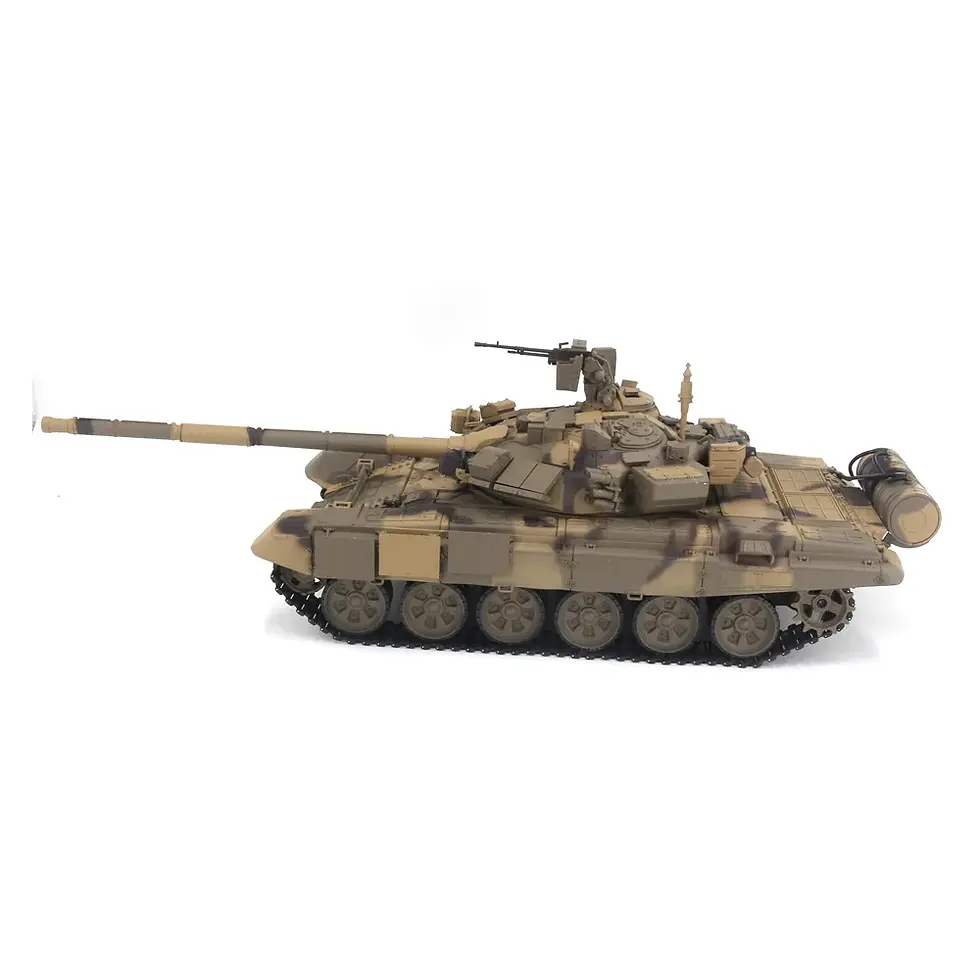 Thumbnail: Henglong 1/16 350-1 russisch t90 fern gesteuerter panzer 3938 version infrarot 