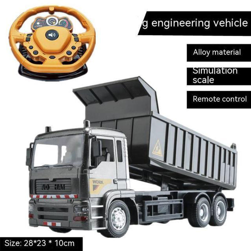 Thumbnail: Kinder legierung RC Engineering Fahrzeug Lenkrad Fernbedienung Muldenkipper Kra