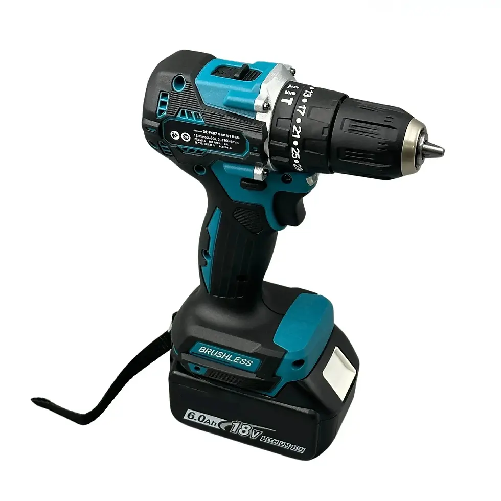 Thumbnail: Schrauben dreher bürstenlose elektrische Bohrmaschine Schlag bohrmaschine von D