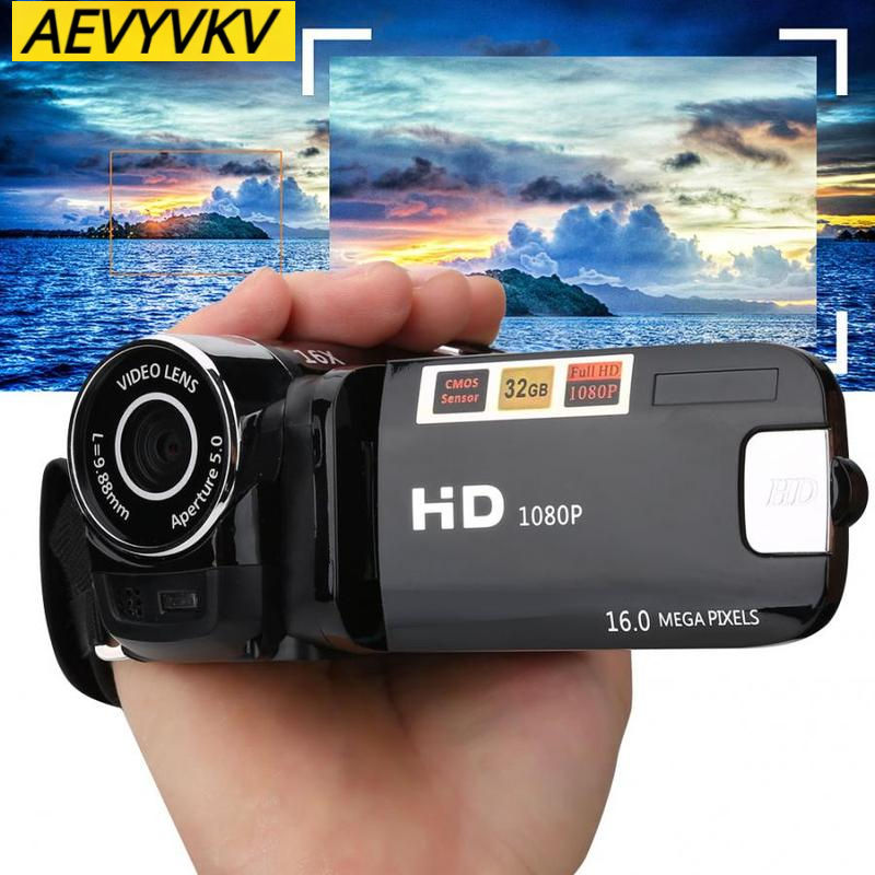 Thumbnail: 16mp dv recorder digitale videokamera zwei arten video camcorder 720p full hd g