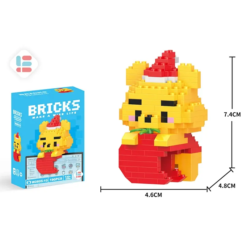 Thumbnail: Disney Stitch Building Blocks Anime Kawaii Cartoon mini Action Children's Figur