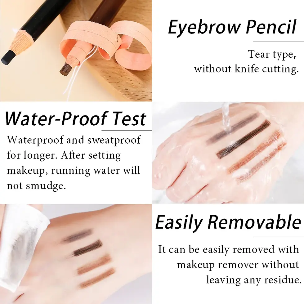Thumbnail: 5 stücke profession elle Microb lading Bleistift permanente Augenbrauen Bleisti