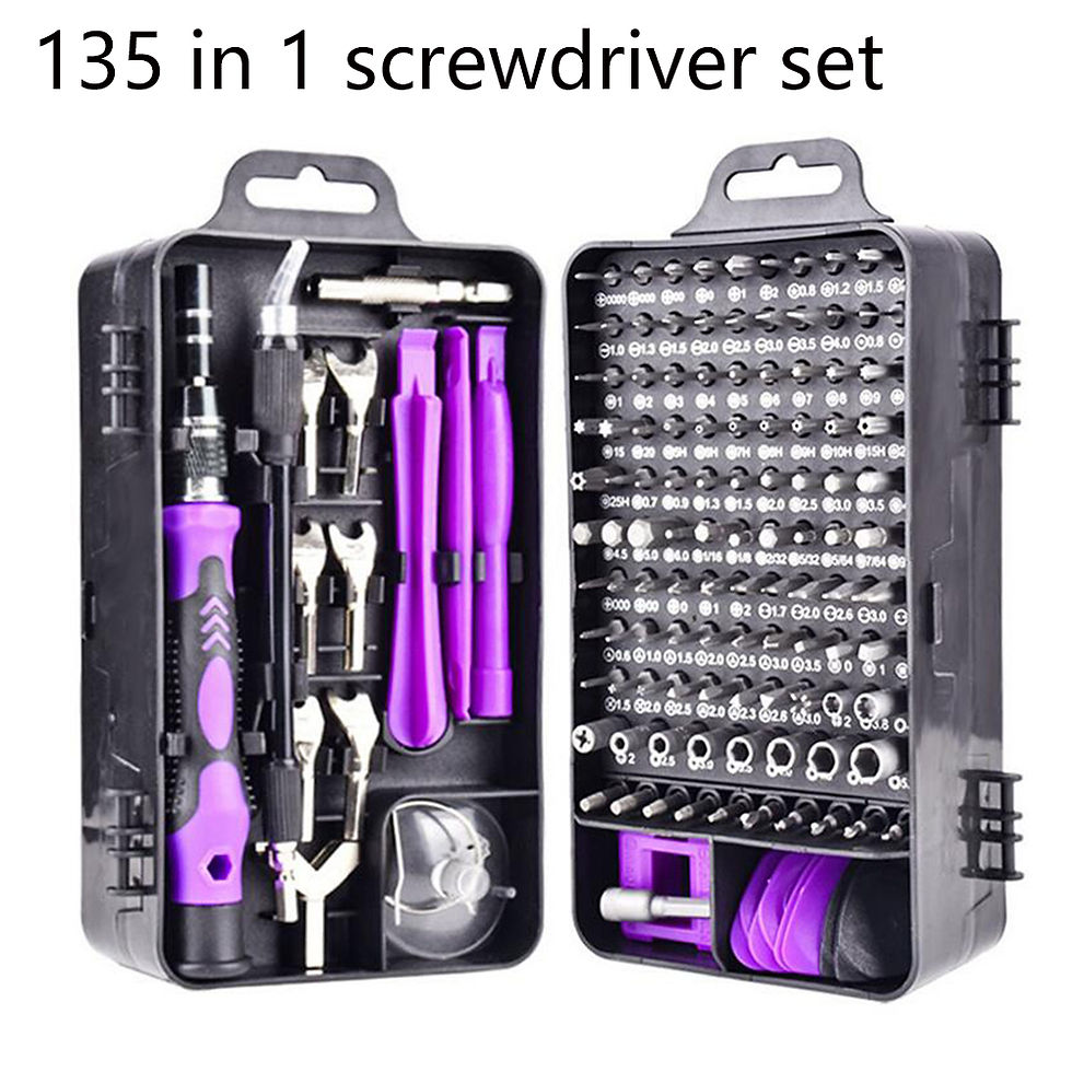 Miniaturbild: 110/115/135 in 1 Schraubendreher-satz von Schraube Fahrer Bit Set Multi-funktio