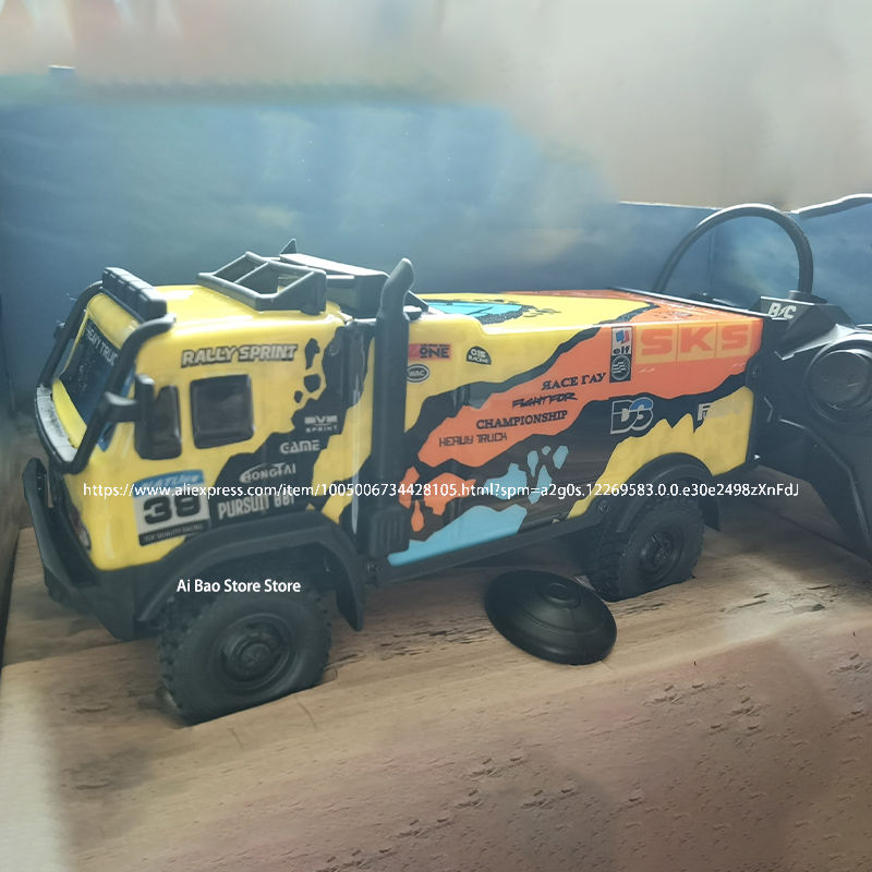 Thumbnail: 2024 cr neue antike beleuchtete Graffiti Offroad Fernbedienung LKW nicht aufgel