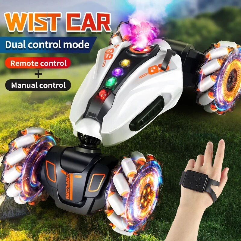 Miniaturbild: 4wd rc Drift Auto mit Musik LED Lichter 2,4g Geste Radio Fernbedienung Spray St