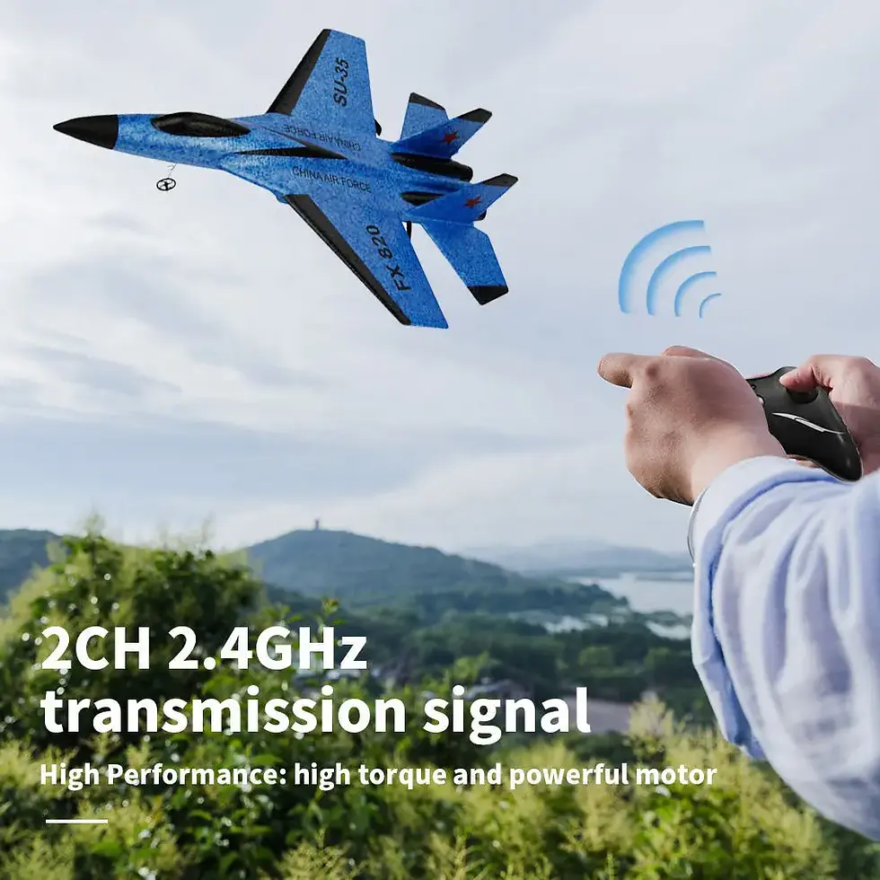 Miniaturbild: RC Flugzeug Drohne SU-35 2,4g segel flugzeug Fernbedienung Kämpfer Elektro spie