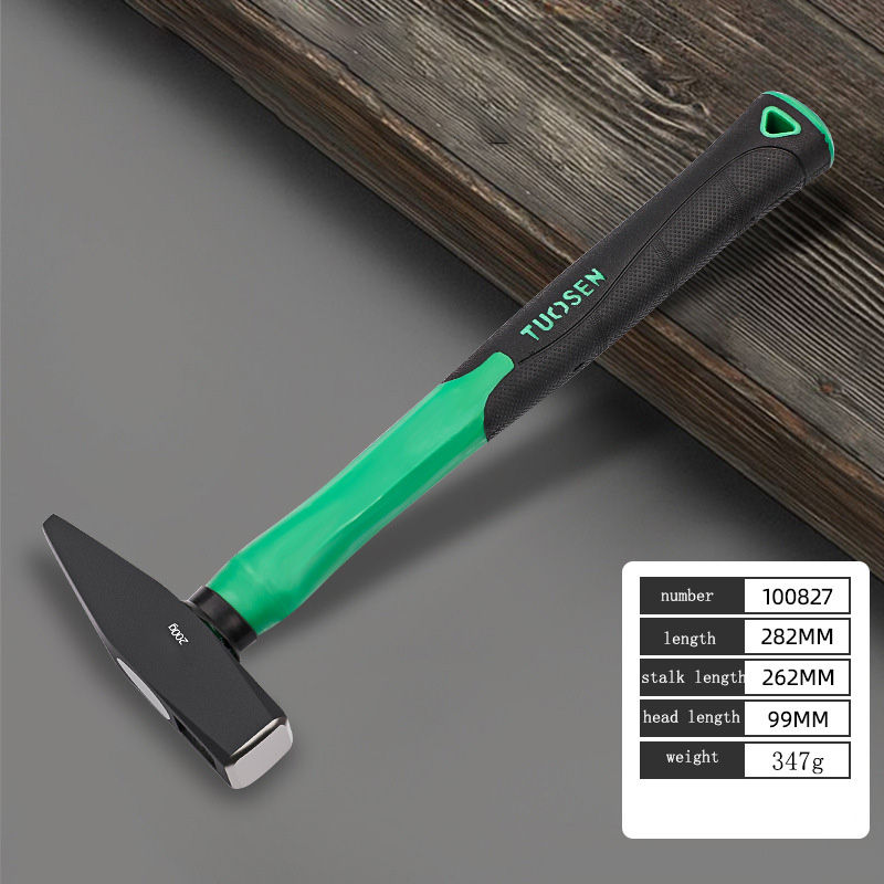 Thumbnail: Manuelle Werkzeug konstruktion Flach kopf hammer 200g umwickelter Kunststoff-En