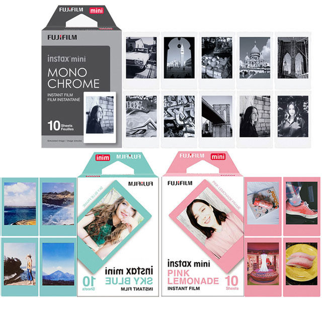 Thumbnail: 10-200 Sheets Fuji Fujifilm Instax Mini 12 Film White Edge Photo Paper Camera W
