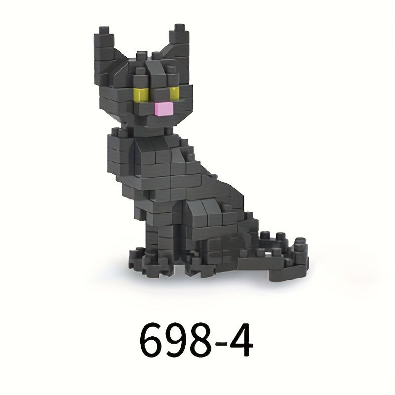 Thumbnail: 12 types of cat micro building blocks, cat series, ragdoll cats, Persian cats, 