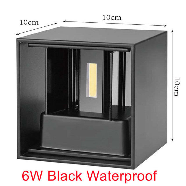 Thumbnail: Sunmeiyi 12w LED Wand leuchte im Freien wasserdicht ip65 Veranda Garten Wand le