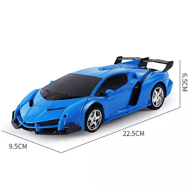 Thumbnail: 2 in1 elektrische RC Auto Transformation Roboter Ein-Schlüssel-Verformung Auto 