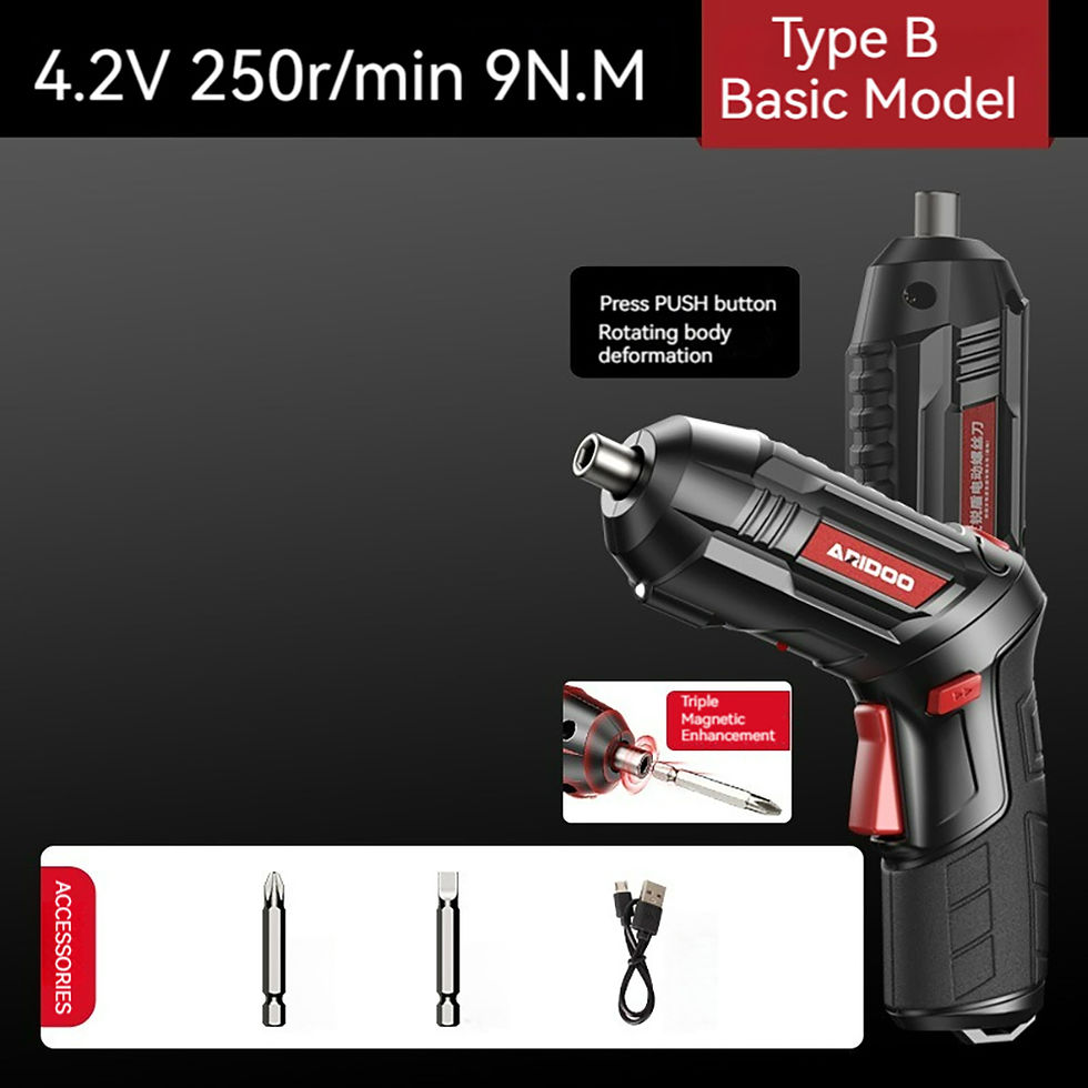 Thumbnail: 4,2 V 6nm 1300mAh 250 U/min Elektro-Schraubendreher-Set Akku-Schrauben dreher w