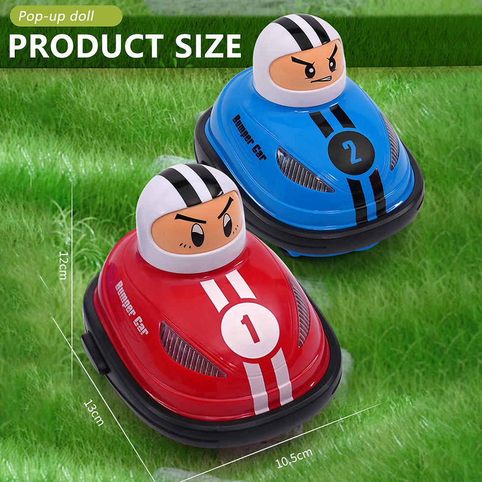 Thumbnail: Remote Controlled Bumper Cars Road Rages Bumper Car Toy For Kids