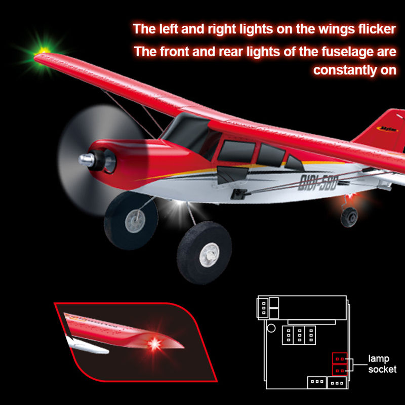 Thumbnail: Qidi560 moore m7 Offroad-RC-Flugzeug 4ch bürstenloses fern gesteuertes Flugzeug