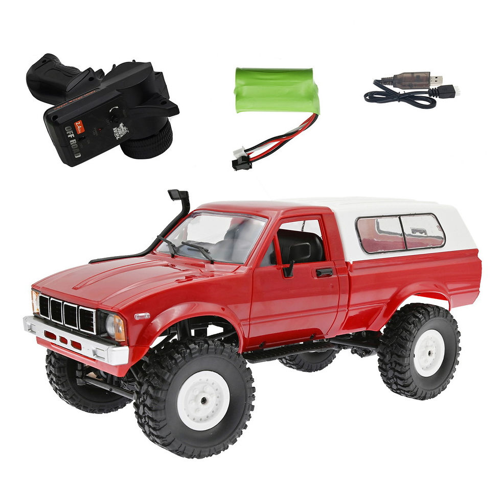Thumbnail: Wpl LKW-C64-1 C24-1 Full-Scale-Upgrade 1/16 Off-Road-Pickup rc LKW Kinder rc Au