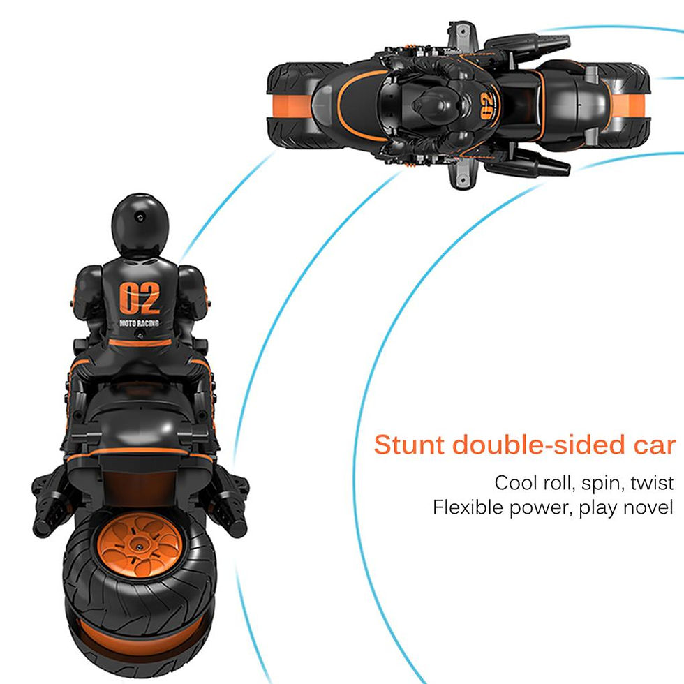 Thumbnail: Fernbedienung Motorrad Spielzeug Crawler Walking Modell Motorrad für