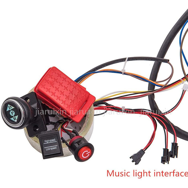 Miniaturbild: Children electric car DIY modified wires and switch kit, Self-made kids electri
