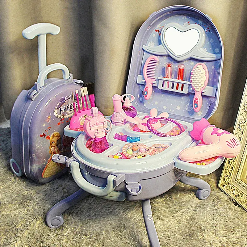Thumbnail: Play House Set Children's Dressing Table Toys Princess Beauty Set For Girls Fro