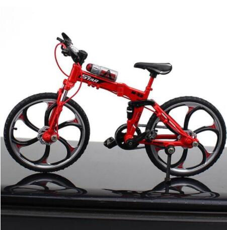 Thumbnail: 1:10 Modell Legierung Mountainbike Druckguss Metall Mountainbike Biegung Straße
