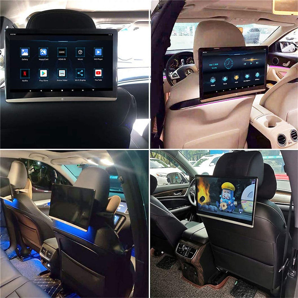 Miniaturbild: 13,3 Zoll Android 12,0 4GB 64GB Auto TV Kopfstütze Monitor 4k 1080p Touchscreen