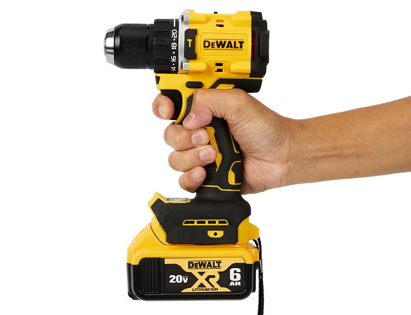 Thumbnail: Dewalt dcd805 Akku-Bohr hammer Treiber-Kit blankes Werkzeug 20v max 1/2 in wied
