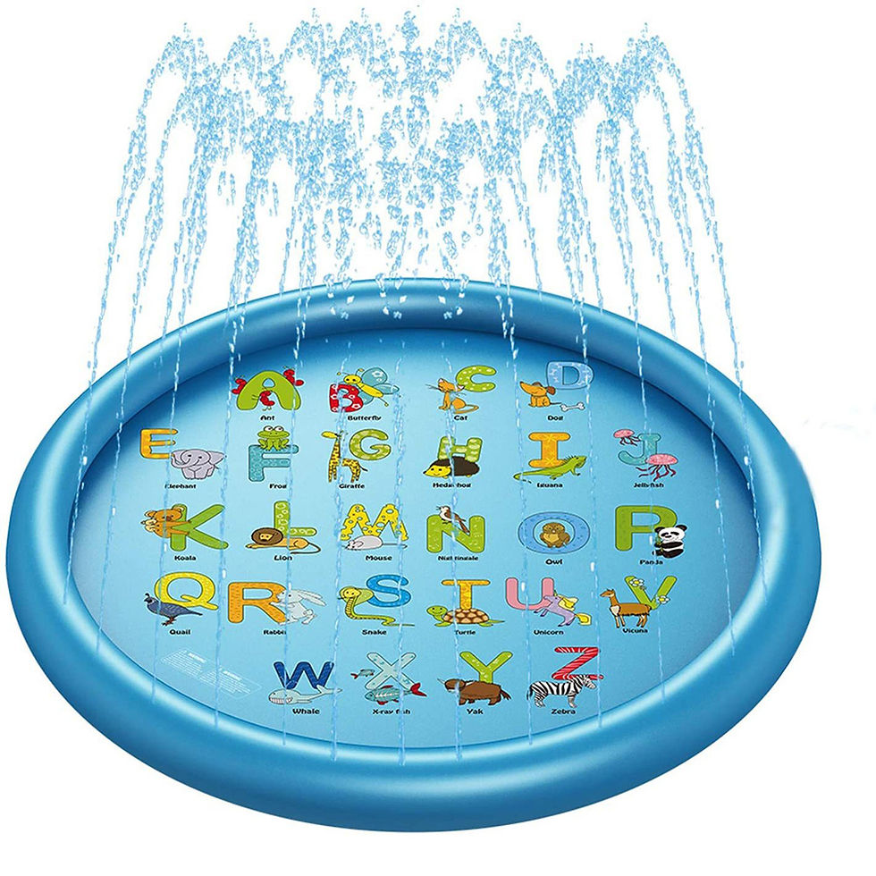 Thumbnail: 170cm  Kids Inflatable Round Water Splash Toy Play Pools Children Outdoor Funny
