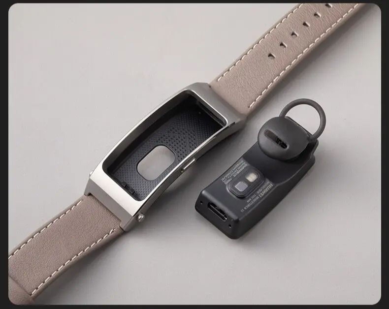 Miniaturbild: Huawei Talkband B7 Smart Armband Bluetooth 5,2 1,53 Zoll Amoled Bildschirm Spor