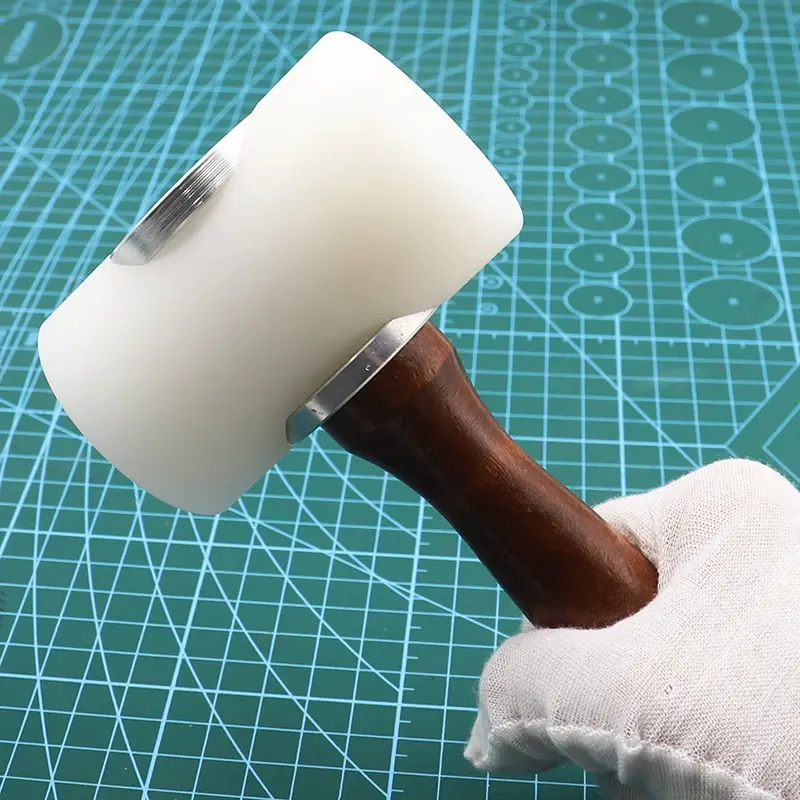 Thumbnail: Profession eller Leders chnitz hammer Nylon hämmer Hammer Holzgriff für Leder h