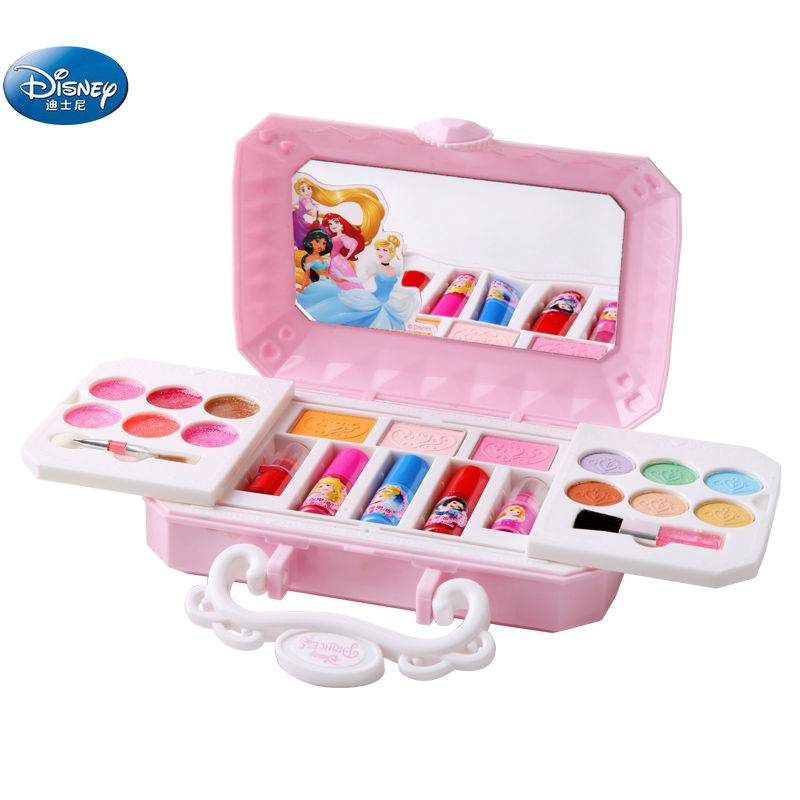 Thumbnail: Disney girls frozen princess 2 elsa anna real make up set toys Beauty Fashion T