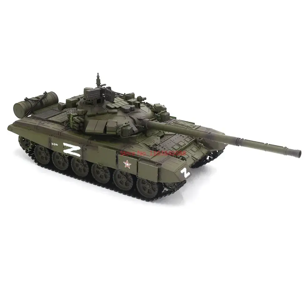 Thumbnail: Henglong 1/16 350-1 russisch t90 fern gesteuerter panzer 3938 version infrarot 