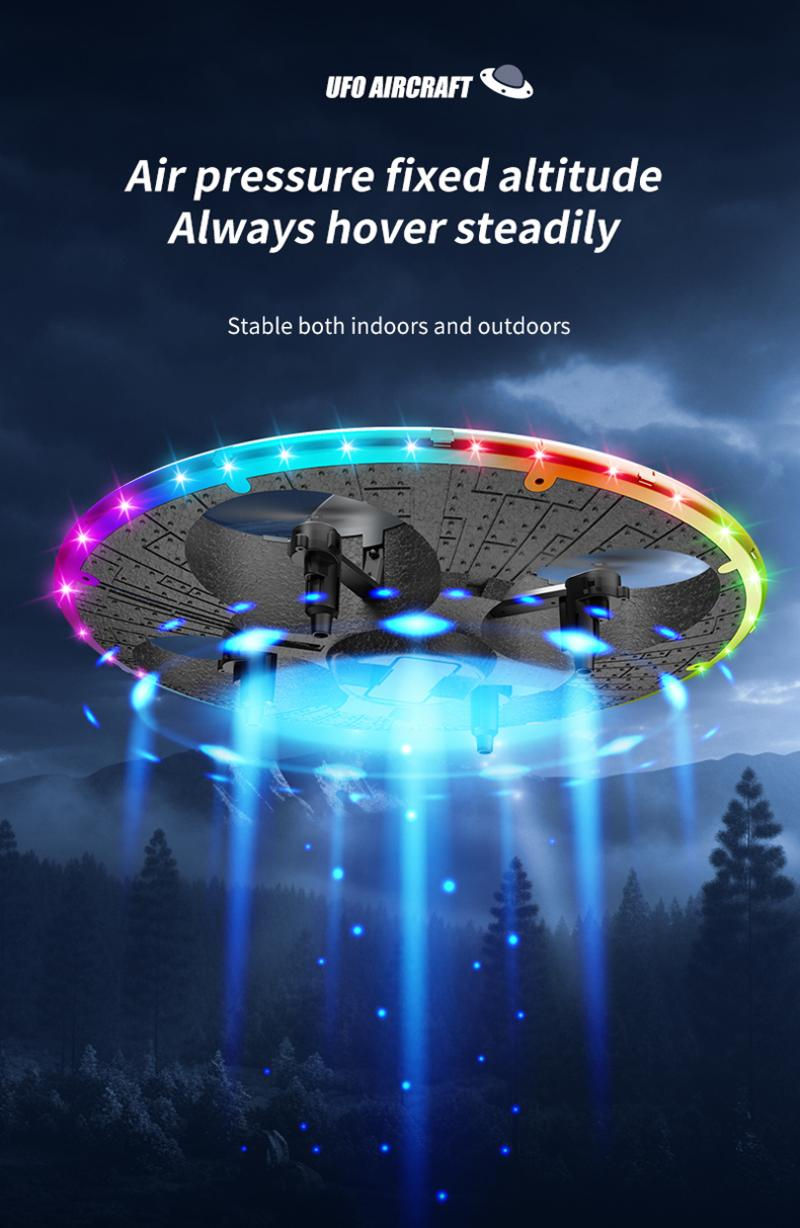 Thumbnail: RC Drohne Schaum UAV UFO mit Kamera Beleuchtung intelligente Hindernis vermeidu
