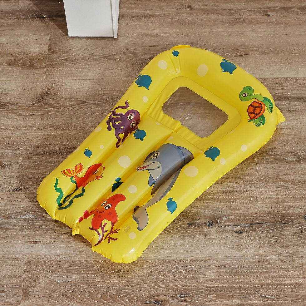 Miniaturbild: Inflatable Pool Float Cartoon Pool Raft for Kids Garden Water Pool Toy Foldable