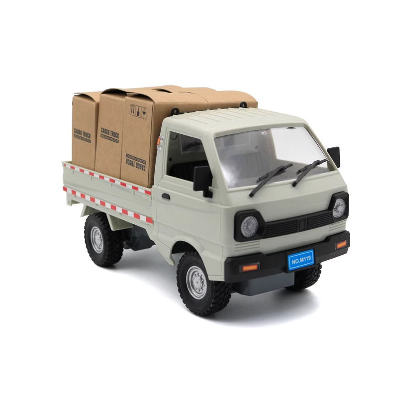 Thumbnail: 1:10/1:16 wpl d12 rc Autos imulation Drift Kletter wagen führte leichte Ladung 
