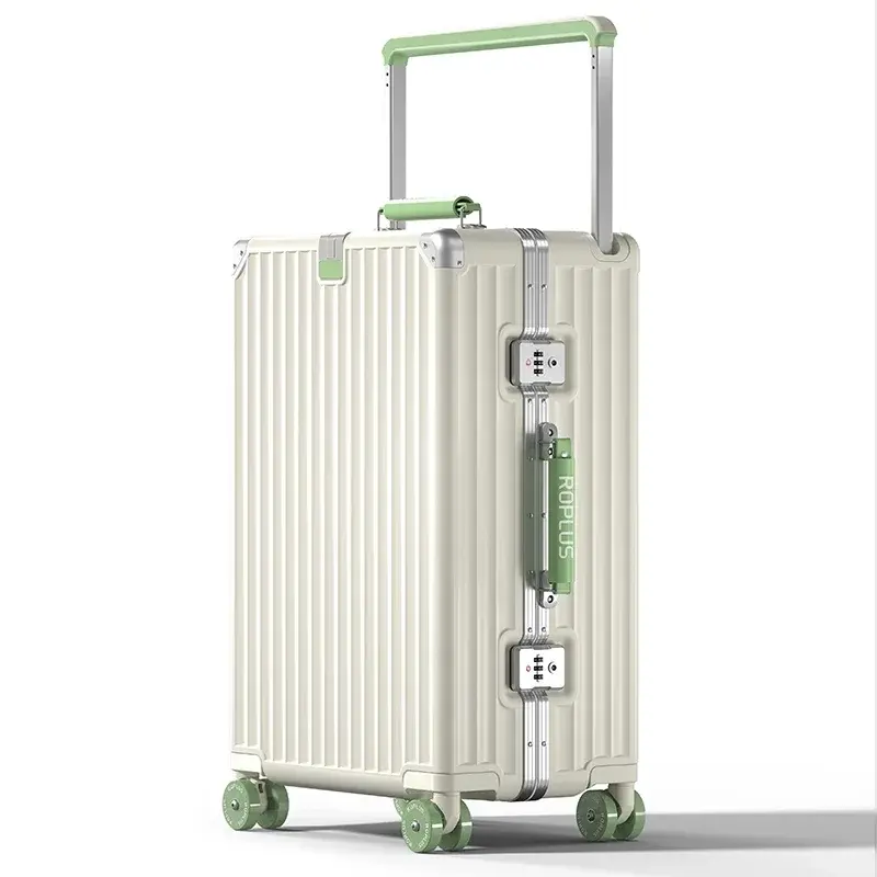 Thumbnail: Colenara 28 Zoll Kabinen koffer große Kapazität Aluminium rahmen Trolley Fall 2