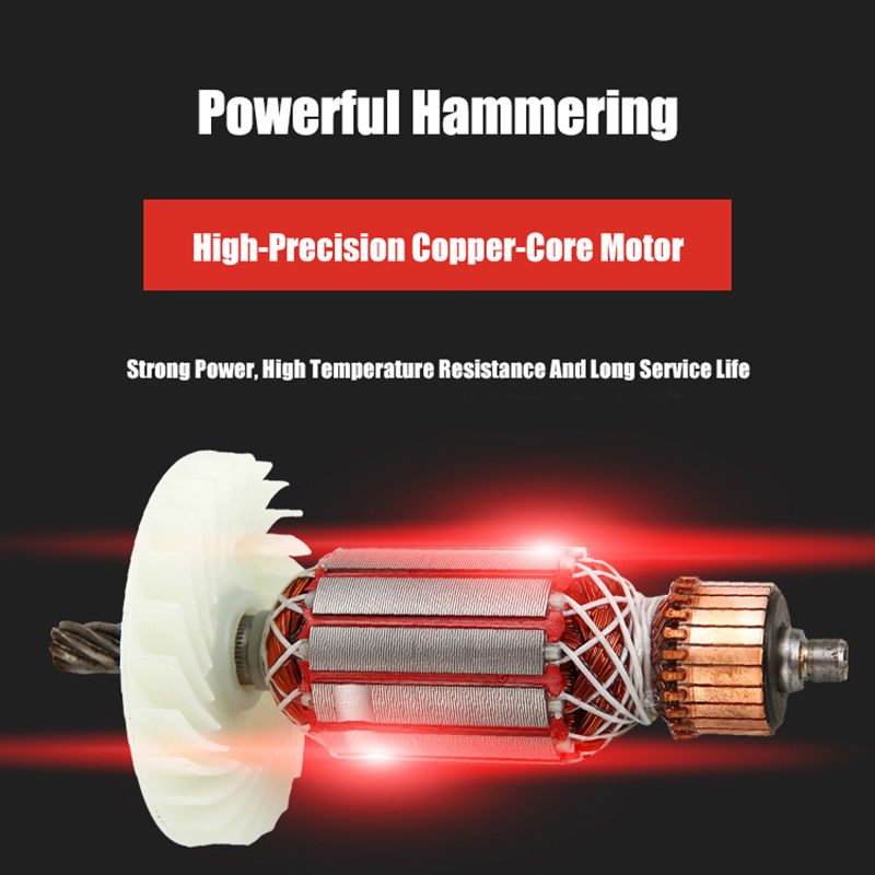 Miniaturbild: 2200w 220v Multifunktions-Bohr hammer 30 Zylinder Hochleistungsbeton-Bohrhammer