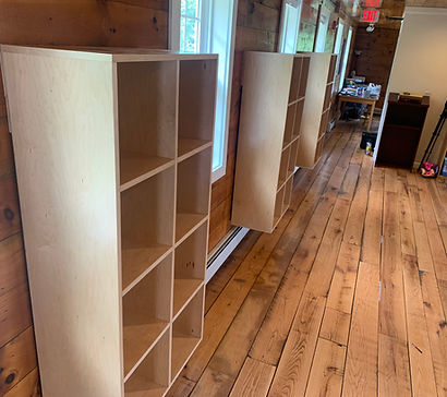 Floating Bookcases