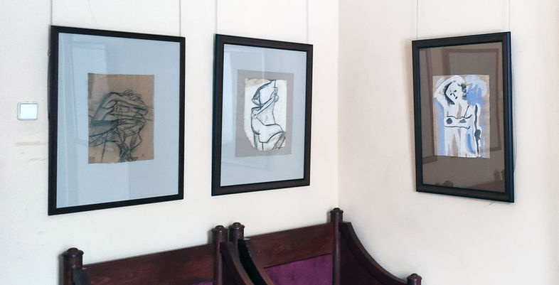 Выставка "Студия рисовальщиков самоубийц"