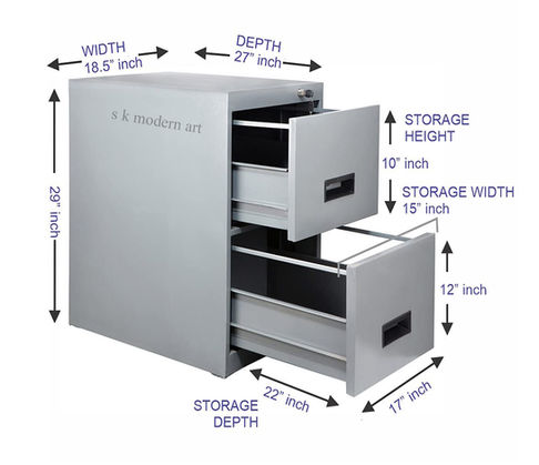 2-Drawer Filing Cabinet 1